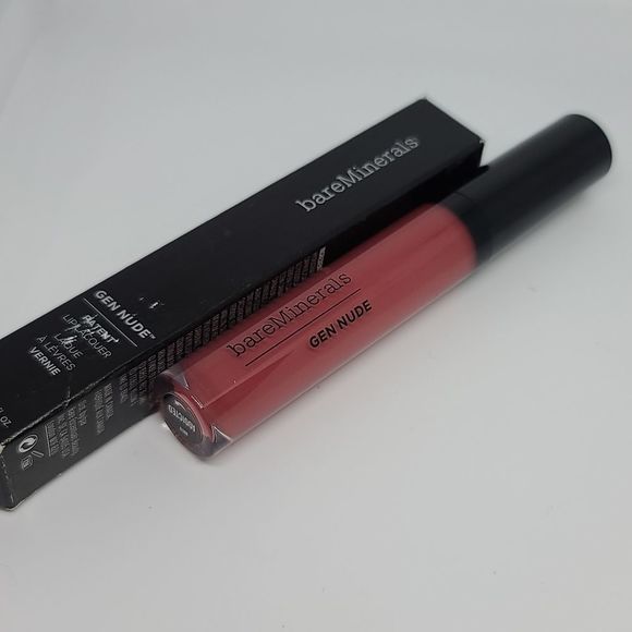 BareMinerals Gen Nude Lip Lacquer  Addicted - Picture 1 of 5